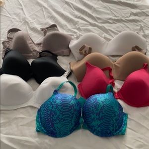 Lot of 7 barely used bras